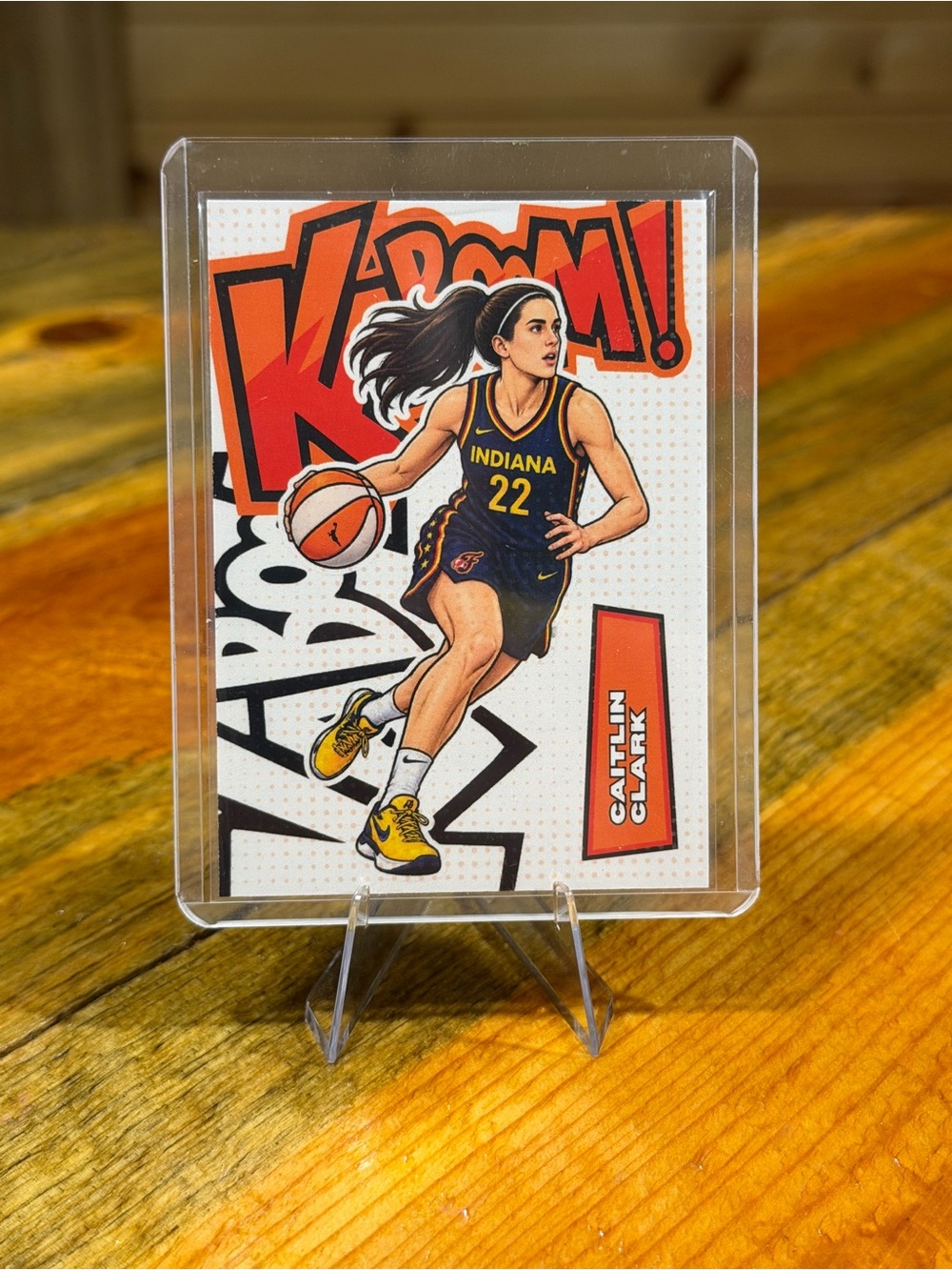 Caitlin Clark Indiana Fever Custom Kaboom! Basketball Card